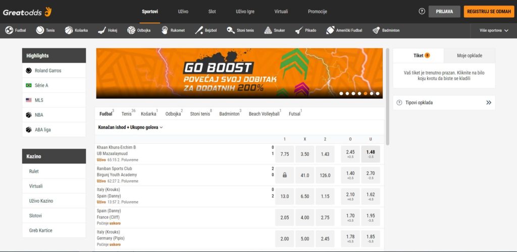 Greatodds homepage